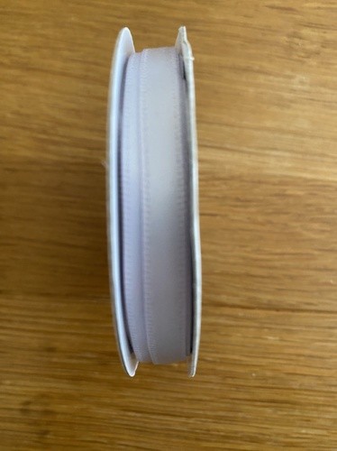 Three Kings Ribbon 6mm  #56 Silver Double Faced Satin 10m Reel
