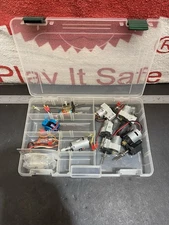 Lot Of 9 Electric RC Airplane Motors Hi max GWS MTR 400 RS