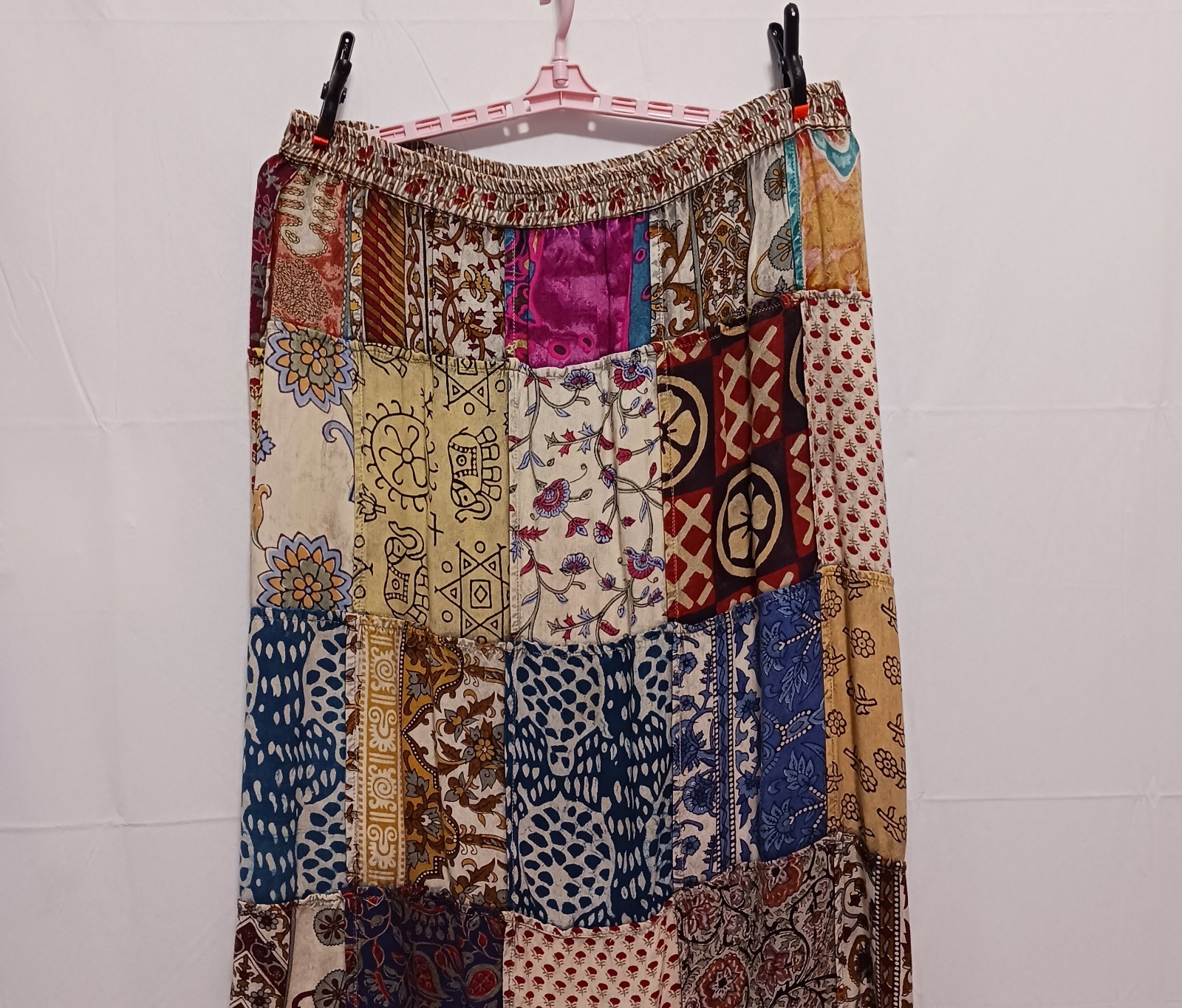 Sacred Threads Vintage Women's Patchwork Maxi Ski… - image 2