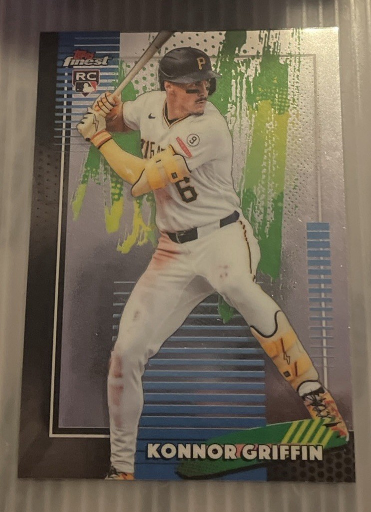 2026 Topps Finest KONNOR GRIFFIN Refractor Rookie Card RC #6 Common Pirates
