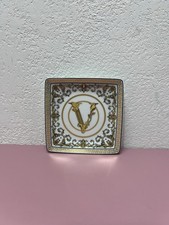 VERSACE BY ROSENTHAL GERMANY "VIRTUS GALA WHITE" CANAPE DISH Art Deco