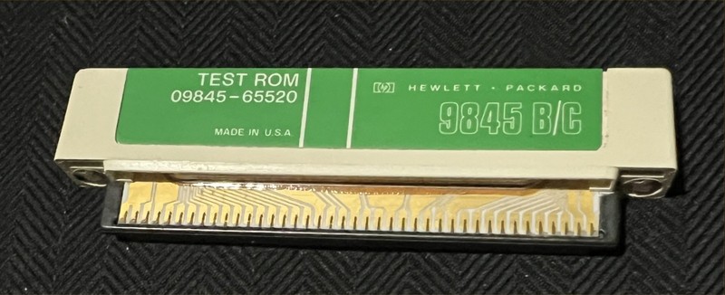 Vintage Hewlett-Packard HP 9845 b/c Computer Test Rom Operational Guarantee