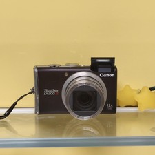 Canon PowerShot SX200 lS CCD Digital Camera 12.1MP 12x Optical Zoom Brown 95 New