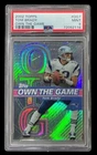 2002 topps #OG7 tom brady; own the game SP holo refractor insert PSA 9