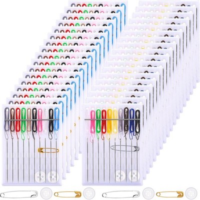 Mini Travel Sewing Kit Quick Fix Sewing Kits Bulk Basic Portable Pre Threaded...