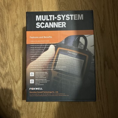 Foxwell NT510Elite OBD2 Multisystem Diagnosegerät ABS SRS DPF Öl etc. für BMW