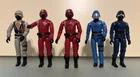 GI Joe ARAH Figures - Cobra Commander, Cobra Officer, Crimson Guards, Stinger