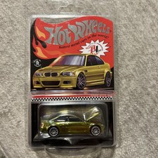 Hot Wheels BMW E46 1:64 DieCast Car - Yellow