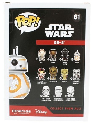 Funko Figure POP Star Wars BB-8 #61 Vinyl Bobble Head Collectible