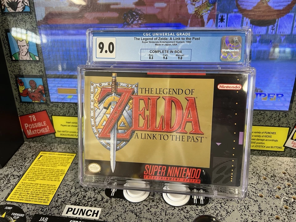 1992 SNES The Legend Of Zelda: A Link To The Past Graded CGC 9.0 CIB - Cart 9.6 - Image 4 of 4