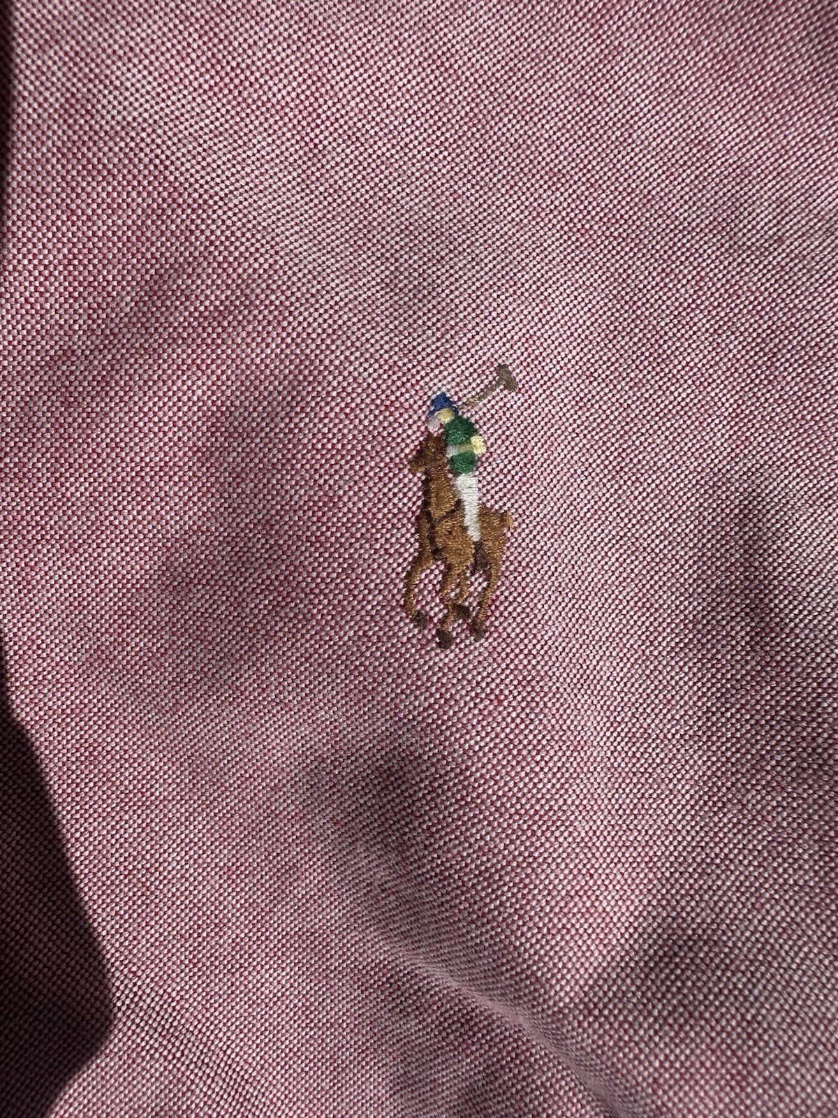 Camicia uomo vintage Ralph Lauren taglia XXL manica lunga colorata pony