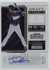 2018 Panini Contenders Draft Picks Prospect Ticket /99 Jeisson Rosario Auto g2u