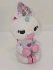 WowWee Fingerlings White Baby Unicorn Interactive Toy Small Robotic Toy