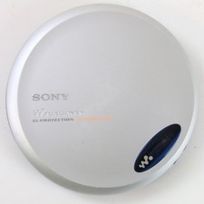 Tragbarer CD Player Sony Walkman D-EJ775 Silber Gebraucht Funktionsfähig