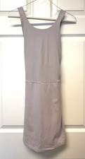 NWOT Forever 21 Purple Sz Medium SoftlyZero Plush Backless Active Tennis Dress