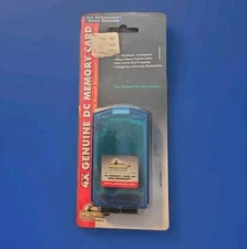 Vintage Pelican Dreamcast 4 Meg DC Memory Card Green PL-515