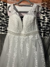 White Ball Gown Wedding Dress
