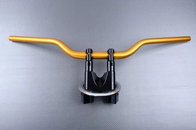 Pontets Riser avec Guidon Alu-Or Pour YAMAHA TMAX 530 T-MAX SJ09 2015-2016 - Photo 1/4