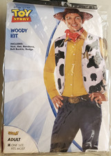 Spirit Halloween, Toy Story, Woody Adult Costume Kit Large One Size Fits Most