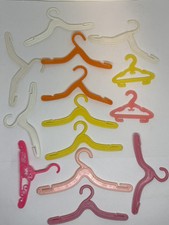 Vintage Barbie Ken Clothing Barbie Clothes Hangers Lot of 14 Doll Accessories