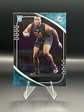 Raekwon Davis Rookie #188 2020 Panini Absolute Miami Dolphins Football Card BX6D. rookie card picture