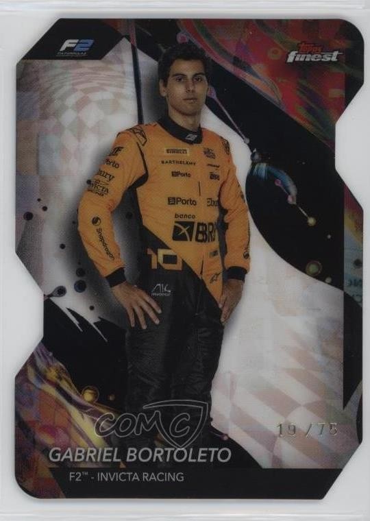 2024 Finest Formula 1 Uncommon Die-Cut Refractor 19/75 Gabriel Bortoleto 5b1