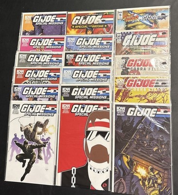 GI Joe: Special Missions #4-8 With Variants + Other GI Joe Titles IDW Comics