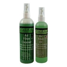 Green Filter 2000 Green High Performance Air Filter Recharge Oil And Cleaner Kit