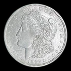 1921 Morgan Silver Dollar, Choice MS+/BU+
