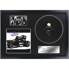 Aerosmith - Pump / Rock Memorabilia /LP/ Souvenir in black frame / for fans