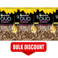 Garnier Olia #7.13 Beige Dark Blonde Amonia Free Permanent Hair Dye (Set Of 3)