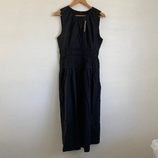 J. Crew Women's Hyacinth dress in cotton poplin Black Medium