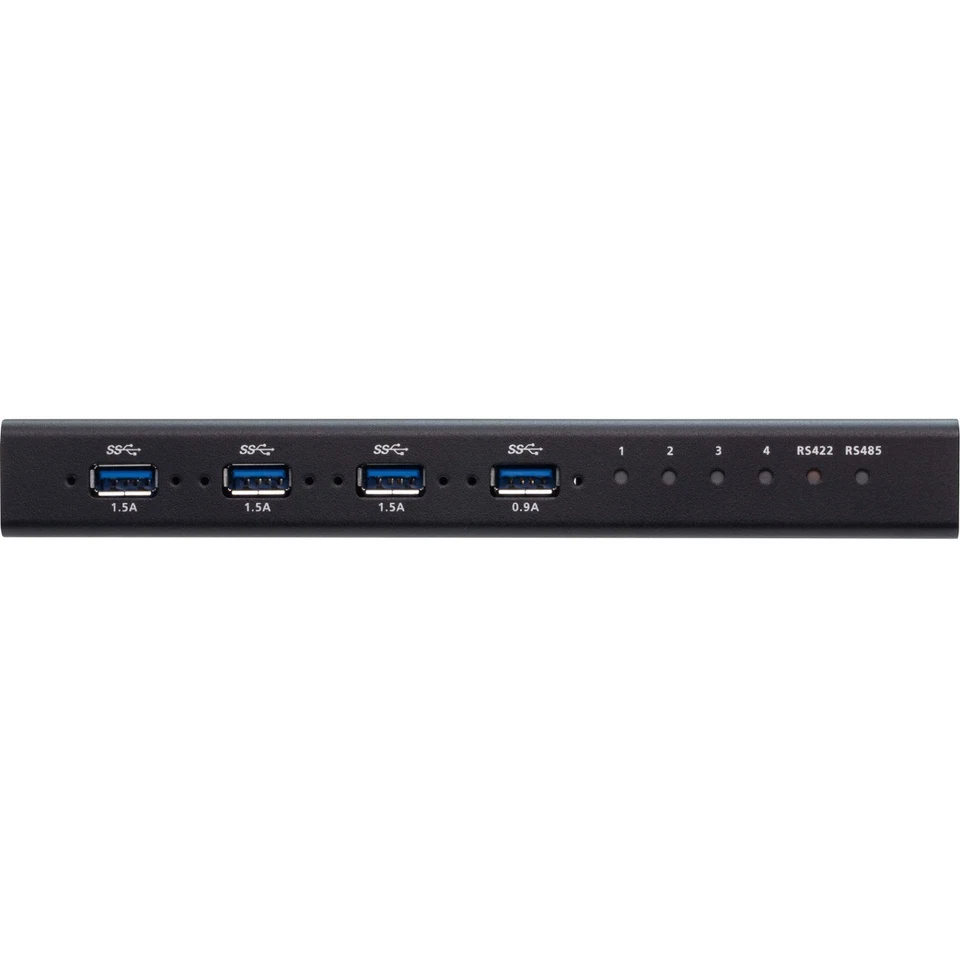 ATEN 4 x 4 USB 3.1 Gen 1 Industrial Hub Switch (us3344i) - Image 2 of 4