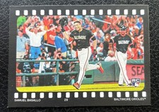 2026 Topps Heritage Samuel Basallo Ready, And Action Black Rookie  #RA-SB