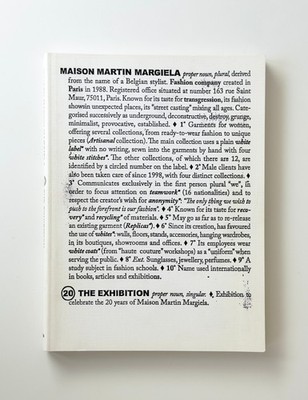 Margiela: Martin Maison Exhibition The 20 Margiela Martin Maison 洋書 20 kid dapper — 洋書