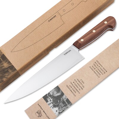 BÖKER Cottage-Craft Chefmesser Groß Kochmesser Küchenmesser Carbonstahl 130495