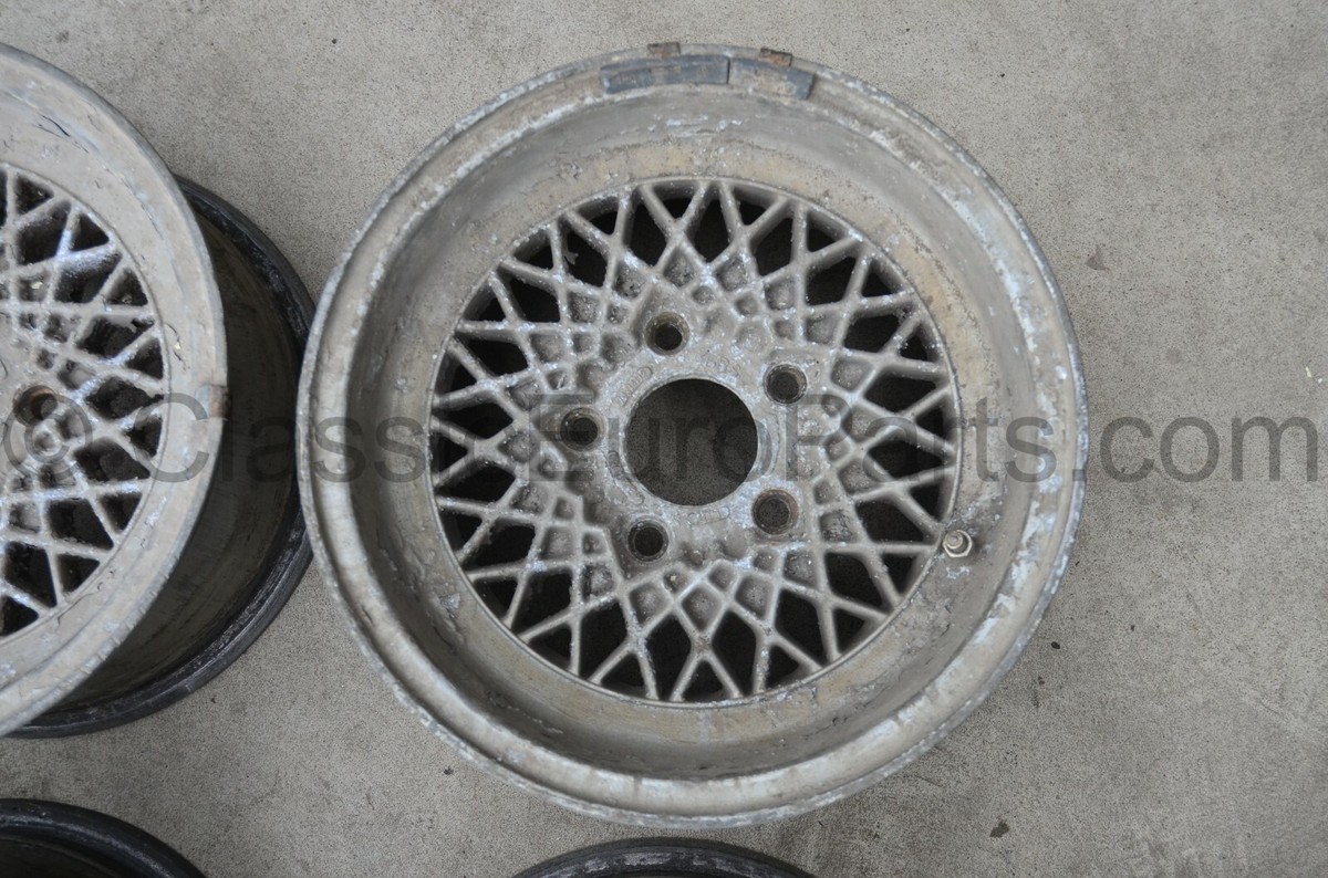 14'' 7J 5x120 BBS Mahle RA wheels for BMW E3 E9 E12 E23 E24 E28