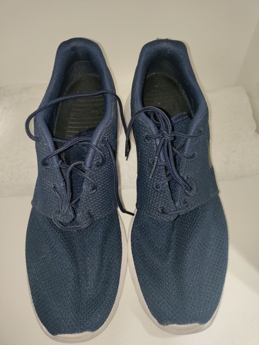 Nike Roshe Run 511881-405 Mens Blue Low Top Lace Up Sneaker Shoes Size 10 - Picture 2 of 7