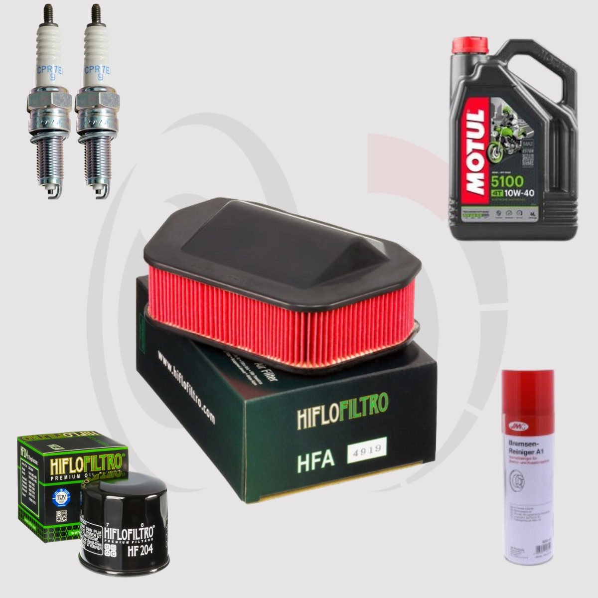 Kit entretien Premium Yamaha XVS 950 Midnight Star lubrifiant Motul haute protection