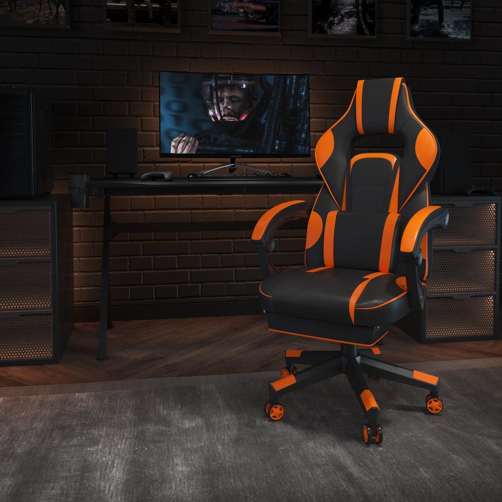 X40 Gaming Chair Racing Ergonomic Computer Chair with Fully Reclining...-image