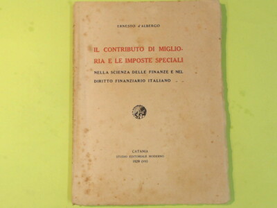 DER VERBESSERUNGSBEITRAG UND DIE SONDERSTEUERN MODERNE VERLAGSSTUDIE 1929