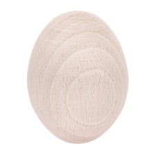 WOODEN EASTER EGG FOR DECORATION, DECOUPAGE, AND PAINTING HEIGHT 5.8 CM, 2.28 IN