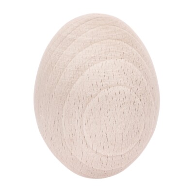 WOODEN EASTER EGG FOR DECORATION, DECOUPAGE, AND PAINTING HEIGHT 5.8 CM, 2.28 IN