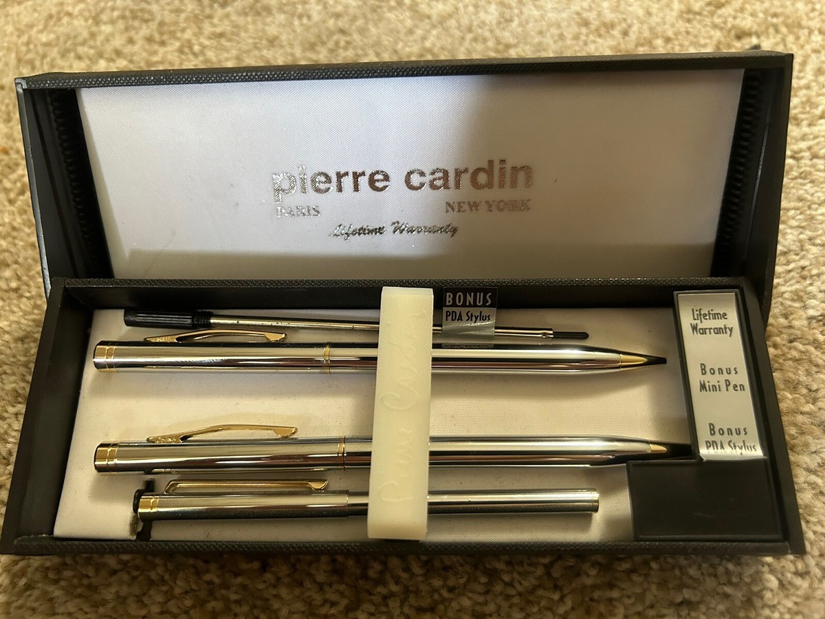 Pierre Cardin Pen Pencil Gift Set w/ One Mini Pen And PDA stylus