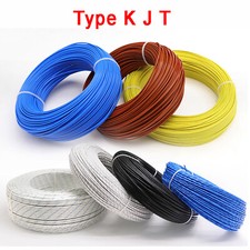 Multicore K J T Type Thermocouples Cable Extension Wire Temperature Measurement
