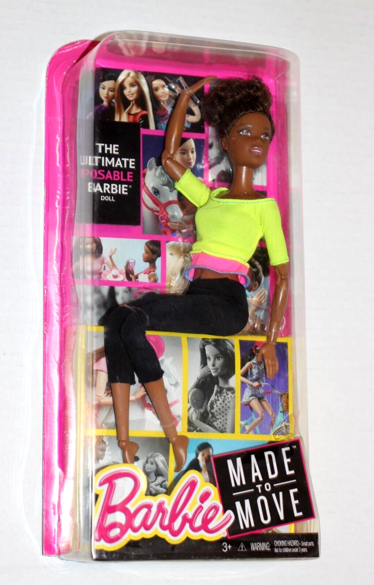 Barbie Made To Move Black Doll Barbie Made To Move Boxer Doll