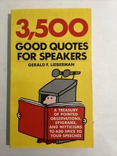 3,500 Good Quotes For Speakers