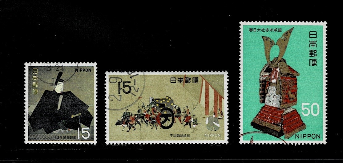 Japan 1968 National Treasures of Kamakura Period Complete Used Set