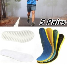 5/2/1Pair Men Shoes Insoles Orthopedic Memory Foam Sport Support Feet Soles Pad