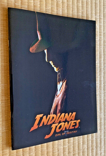 HARRISON FORD INDIANA JONES DIAL OF DESTINY JAPAN MOVIE THEATRE PROGRAM JAPANESE